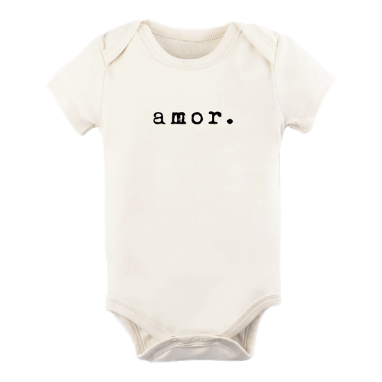 Amor - Short Sleeve Bodysuit - Black