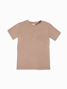Everest Pocket Tee - Truffle