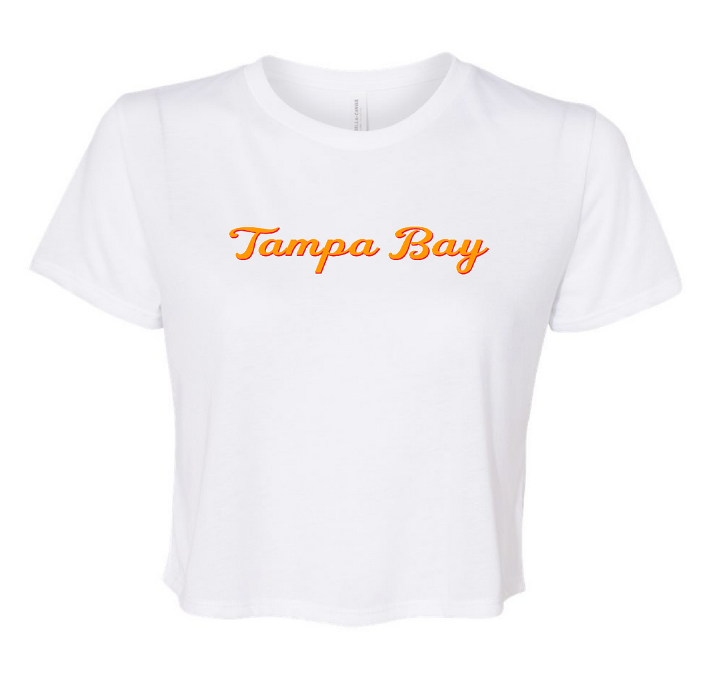 Tampa Bay Crop Top for Adults