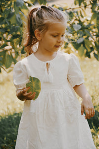 Baby Girl Dress - White