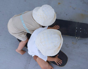 Terry Bucket Hat - Checkered