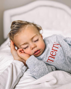 “Merry” French Terry Organic Pullover
