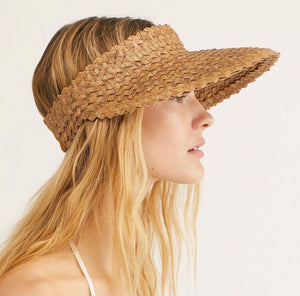 Straw Sun Visor - Adult