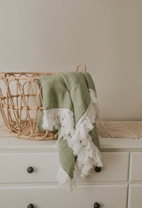 Fringe Baby Quilt