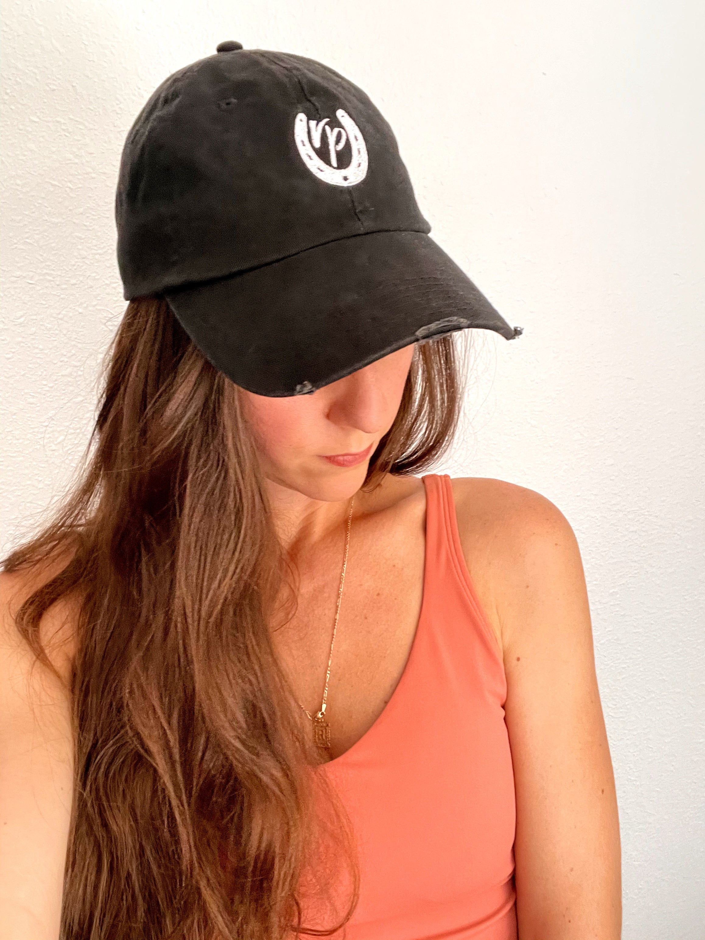 Roman Pierre Dad Hat - Black