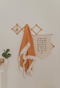 Fringe baby Quilt