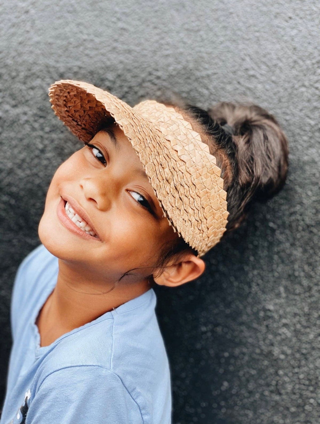 Straw Sun Visor - Kids