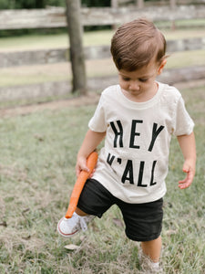 Hey Y’All Organic Kids Tee